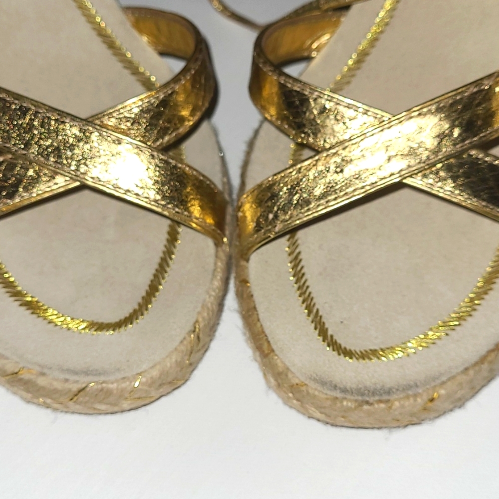 Steve Madden Python Gold Wedge - image 6